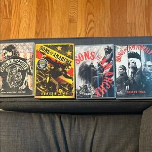 Sons of Anarchy DVD Set Seasons 1-4